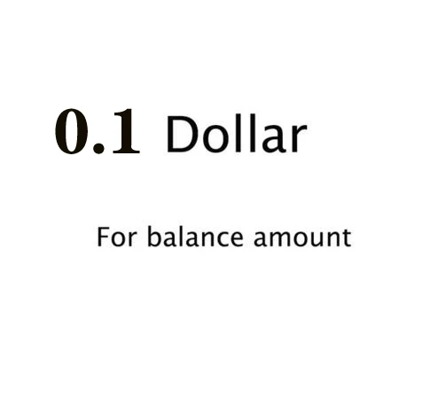 special link for balance amount |