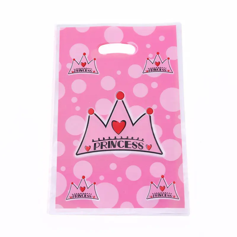 Gift bag 20pcs Розовый принцесса день рождения украшение дети вилка Салфетка под тарелку кружку детский душ принадлежности вечерние одноразовые посуда - Цвет: Gift bag 20pcs