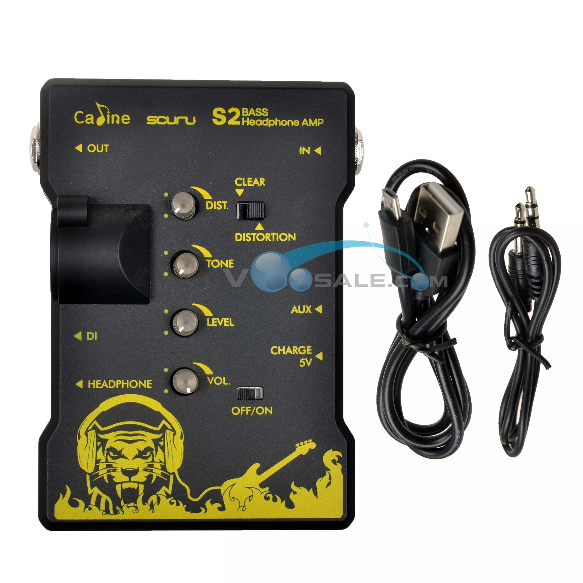 

Caline S2 бас наушники AMP аксессуары для гитары гитарные части XLR выход перезаряжаемые наушники хорошее качество
