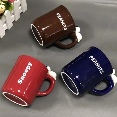 Мультяшные керамические кружки кружка для воды кофе молока модные европейские