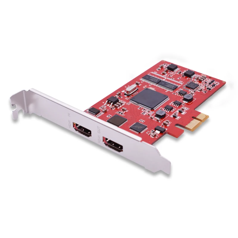 HD карта видеозахвата PCIe 1080P30 HDMI захвата vmix видеозаписи obs | Компьютеры и офис