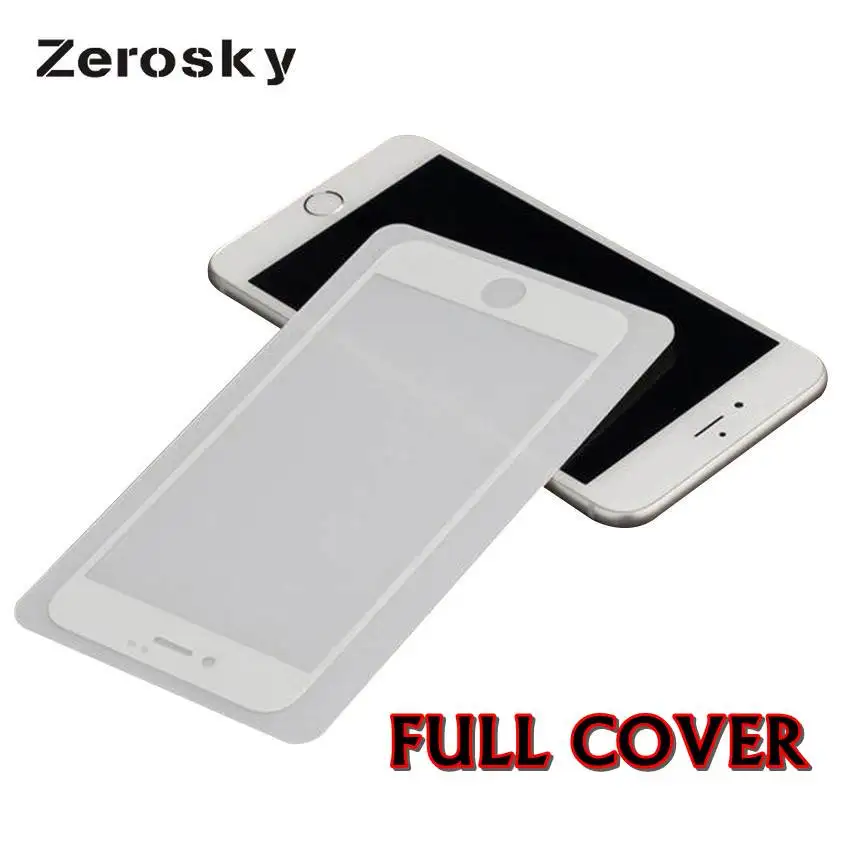 Zerosky 3D изогнутая Защита экрана для iPhone8 7 Plus Edge полное покрытие пленка iPhone 8