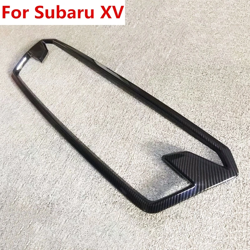 Новый ABS углеродное волокно краска добавить на стиль Передняя решетка для Subaru XV GT3