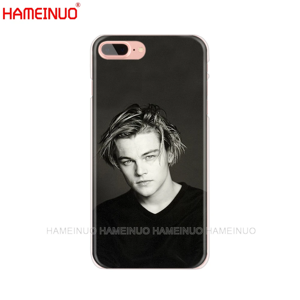 HAMEINUO Леонардо ДиКаприо Чехол для мобильного телефона iphone X 8 7 6 4 4s 5 5s SE 5c 6s