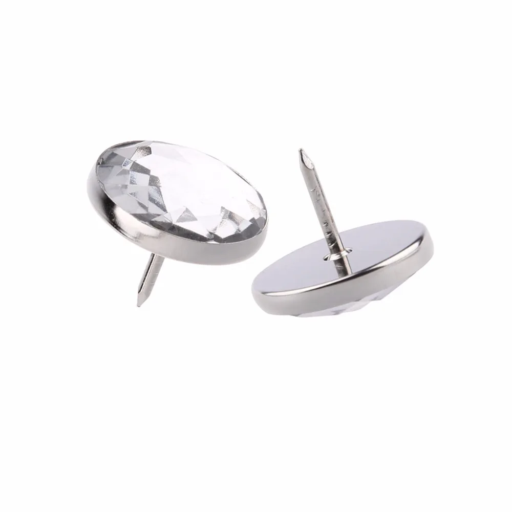 100x22 мм Стекло Кристальные пуговицы обивка элемент для нейл арта диван изголовье