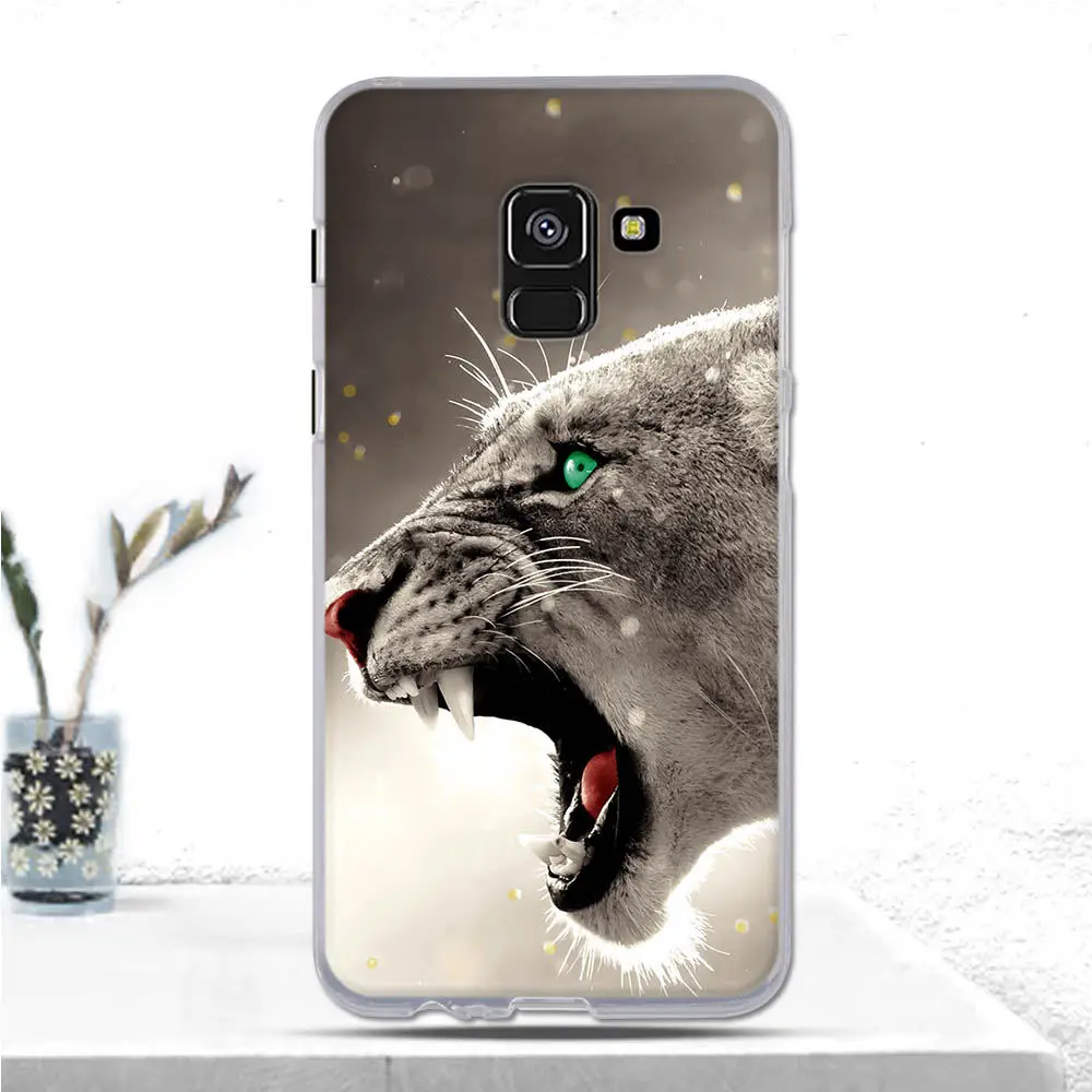 Для samsung Galaxy A8 2018 A530 Plus Мягкий силиконовый чехол на заднюю панель для A3 2015 2017 A5 A320