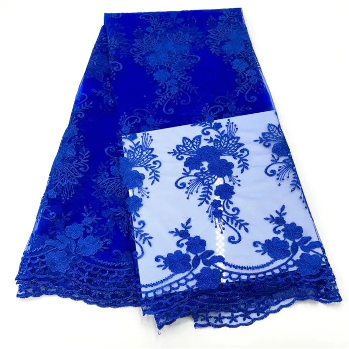 Высококачественная нигерийская кружевная ткань красного цвета для свадьбы 2018