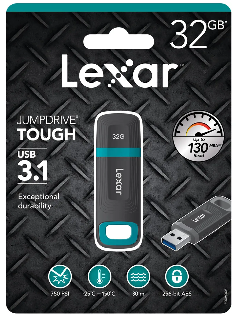 Lexar FREE SHIPPING 32G 64G 128G USB3.1 Computer U Disk Tough Waterproof Encryption Industrial Flash Drive High Speed Pendrive | Компьютеры