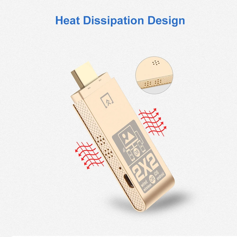 AAAE беспроводной WiFi HDMI дисплей ключ 2 4 ГГц ТВ-приставка Miracast Airplay переходник DLNA