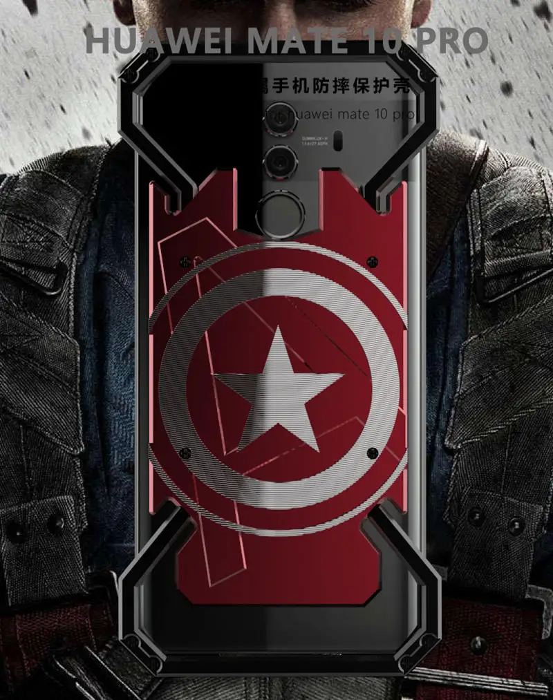 Для huawei mate 10 Pro Чехол 6,0 дюймов Роскошный металлический алюминиевый каркас защитный чехол для huawei mate 10 Pro Чехол для mate 10 Pro