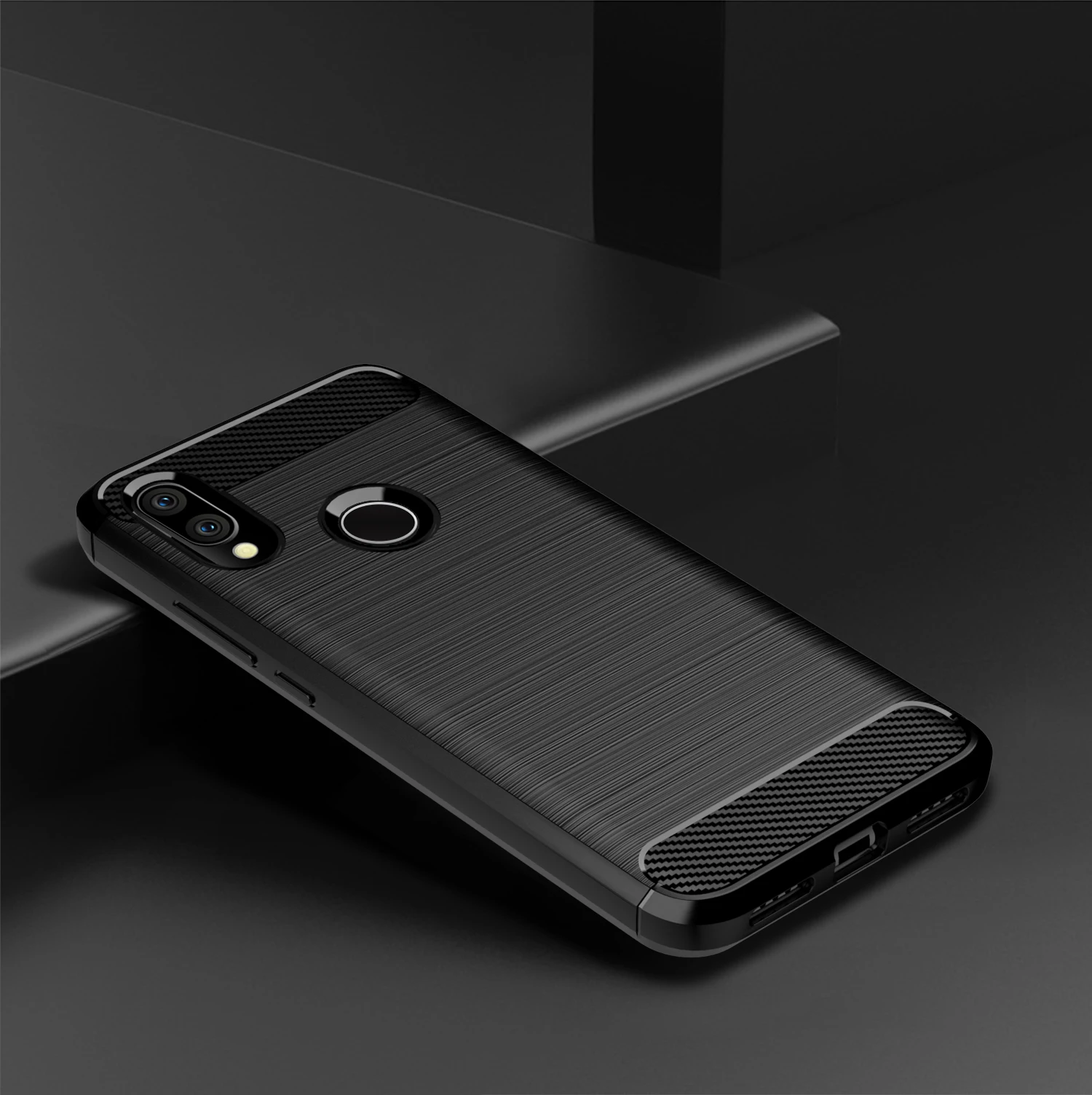 Cases Carbon Fiber Flexible TPU for XiaoMi RedMi Y3 Y 3 Red Mi Silicone Hybrid Slim Case Anti-Scratch Protective Cover | Мобильные