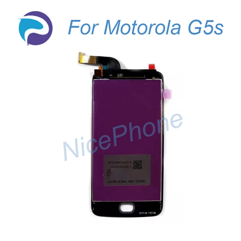 Для moto G5s ЖК сенсорный экран полная сборка Замена для motorola XT1792 lcd|Экраны мобильных