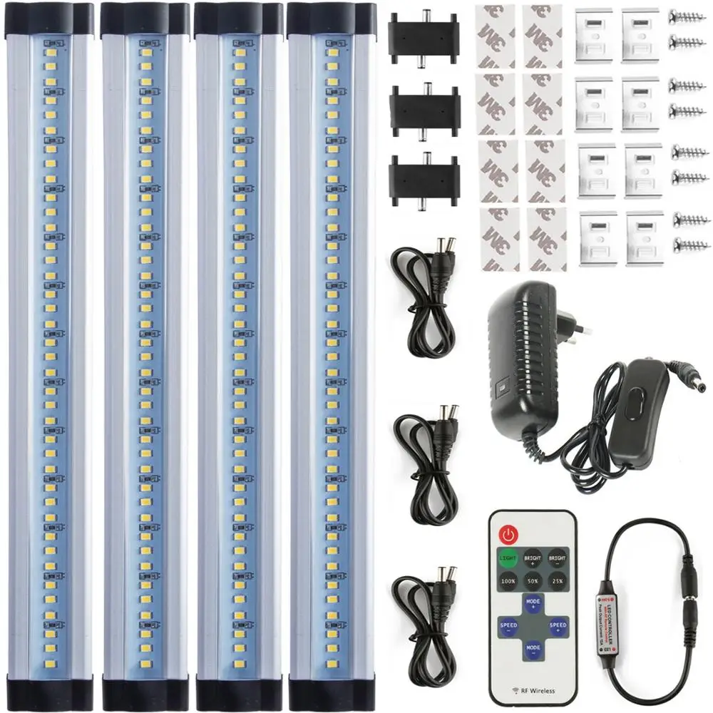 Светодиодная лента DMXY 110 240 в SMD2835 теплый белый/дневной свет 4*0 3 м * Вт ЕС/США с