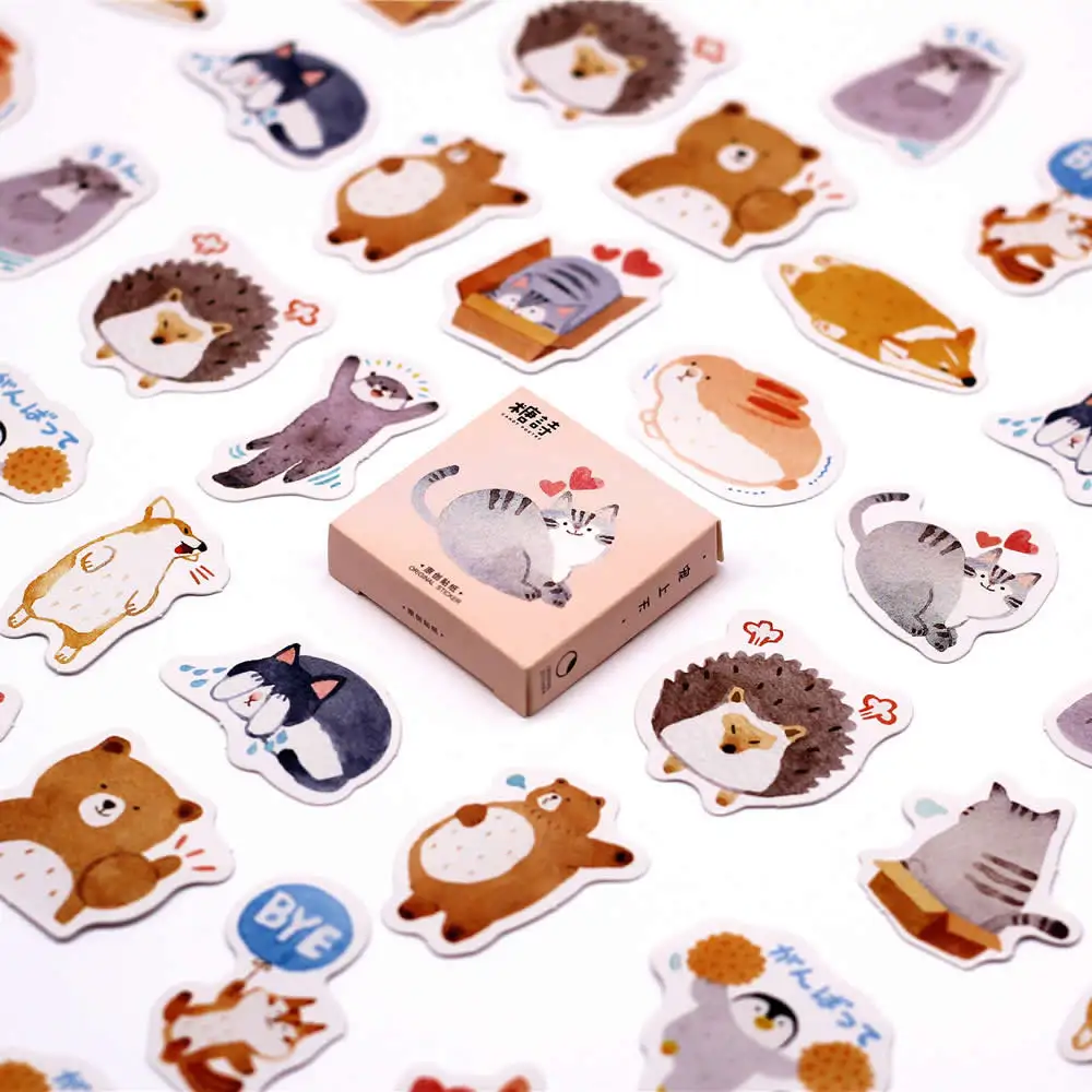 45 шт./компл. kawaii creativa стикер для канцелярских товаров Милый КИТ шаблон дневник планировщик Хэллоуин офис Декор школьные принадлежности канцелярские принадлежности