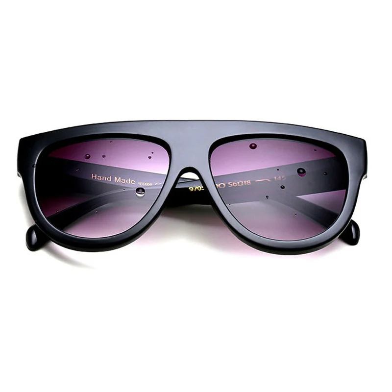 ALOZ MICC Oversized Women Sunglasses 2019 New Vintage Acetate Big Frame Square Gradient Eyewear Q55 | Аксессуары для одежды
