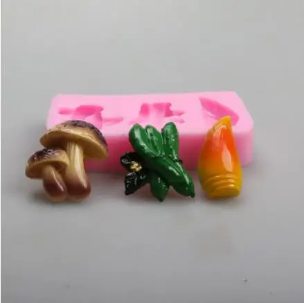 Фрукты и овощи инструменты для украшения тортов из мастики Sugarcraft силиконовые формы для торта кухня выпечки Gumpaste шоколадные формы - Цвет: 12