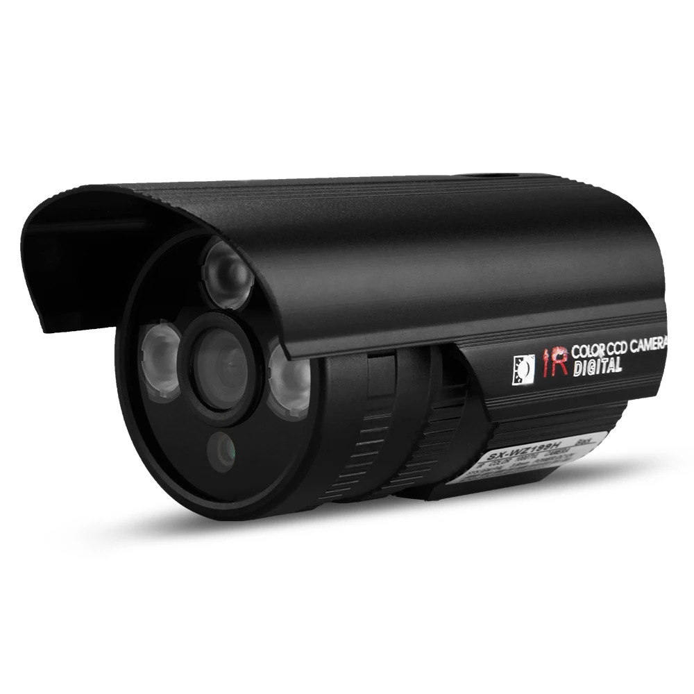 Sunluxy не CMOS CCTV Камера 1000tvl ИК День Ночное видение Товары теле и видеонаблюдения