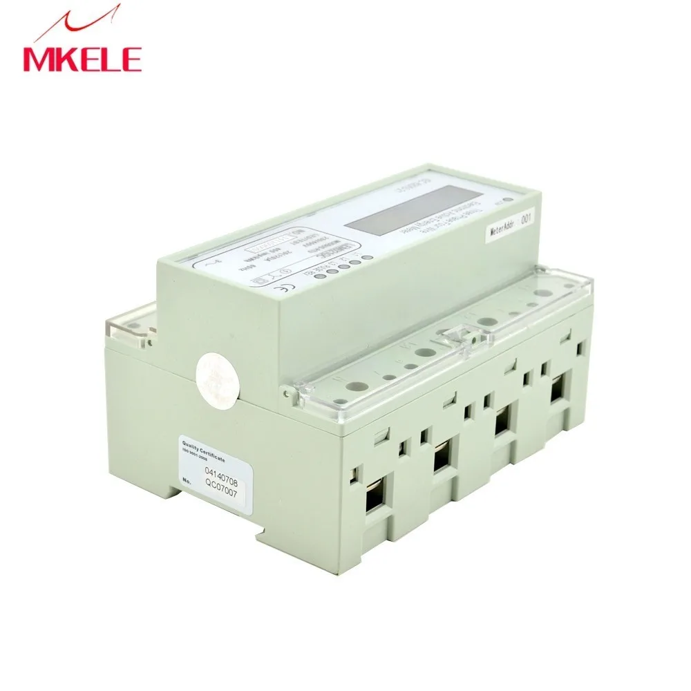Высокое качество Modbus RTU Din Rail MK LEM021GC портативный цифровой LCD трехфазный счетчик
