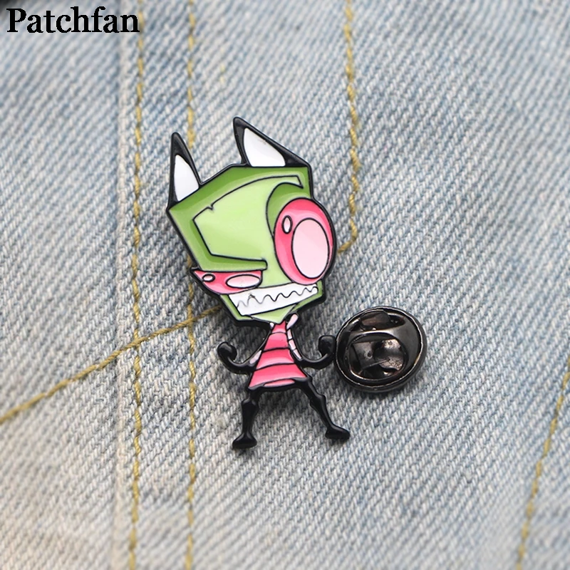 Patchfan Захватчик Зим броши для мужчин и женщин Прайд цинк эмаль шпильки медаль для рубашки рюкзак одежда сумка Декоративные значки A2141