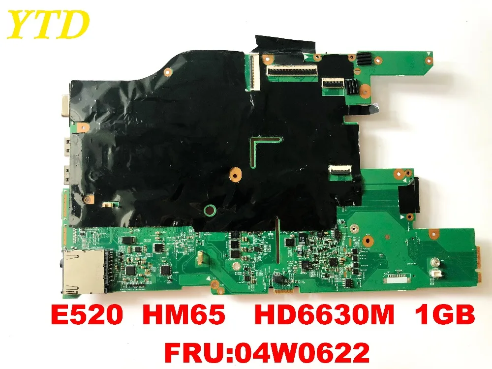 Оригинальная материнская плата для ноутбука lenovo E520 HM65 HD6630M 1 Гб FRU04W0622