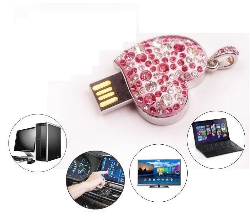 Флешка 16 ГБ usb 2,0 usb флешка 128 ГБ 8 ГБ 4 ГБ Флешка 32 ГБ ювелирные изделия из металла usb флешка 64 ГБ печать имя влюбленных