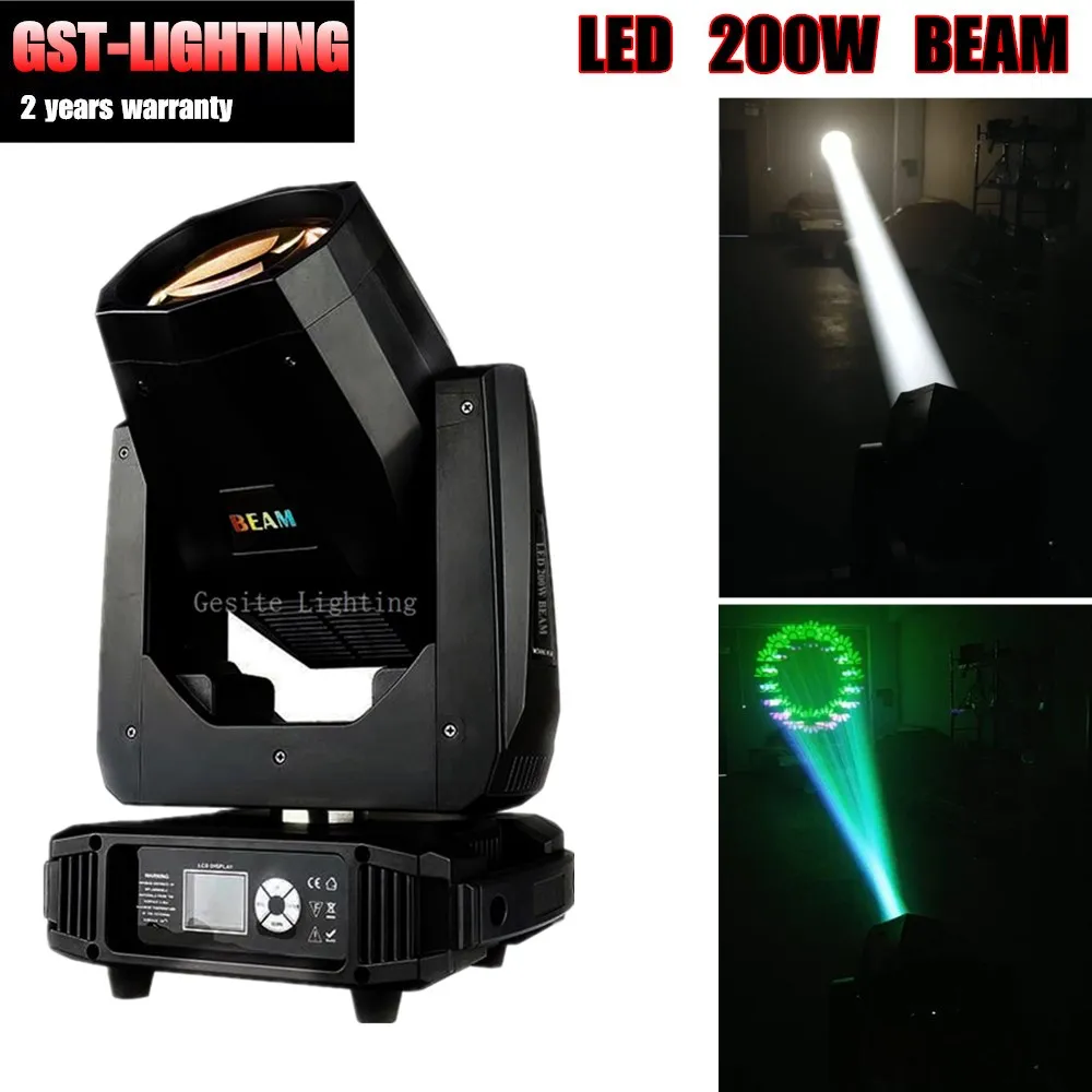 2шт./лот 2019 новейший луч 5R LED 200W движущийся головной свет|Эффект освещения сцены| |