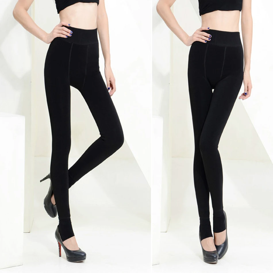 Новинка 2018 модные женские осенне-зимние брюки с высокой эластичностью и талией