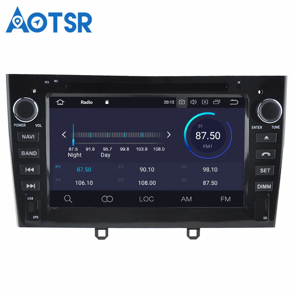 Android9.0 8 ядерный dvd-плеер автомобиля gps навигация для peugeot 408 308 308SW 2 din радио головное устройство мультимедийная лента рекордер 4+ 32g