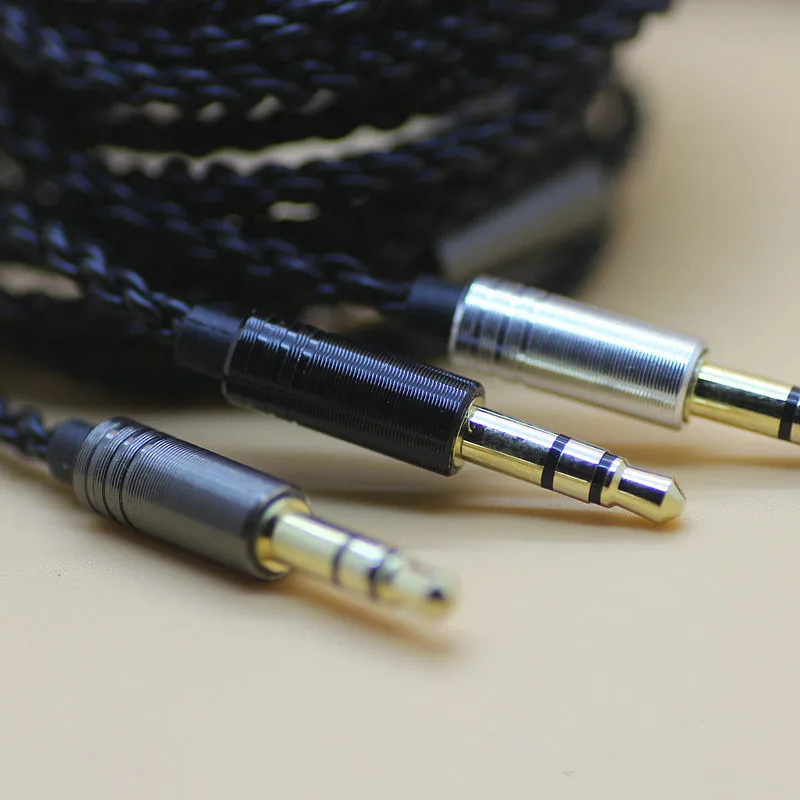 10 шт. DIY ie800 наушники кабель монокристаллическая медная проволока 14 core X4 high-end
