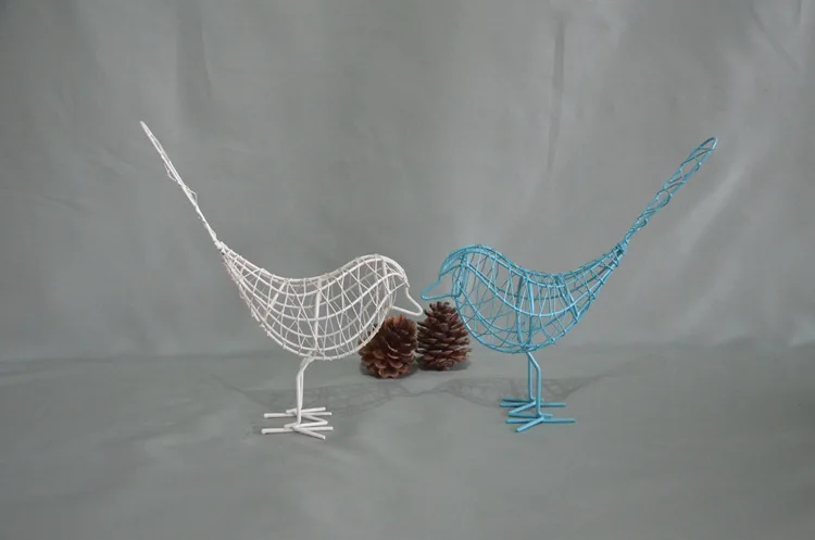 1 шт. винтажное металлическое ремесло железная птица МОДЕЛЬ декоративное