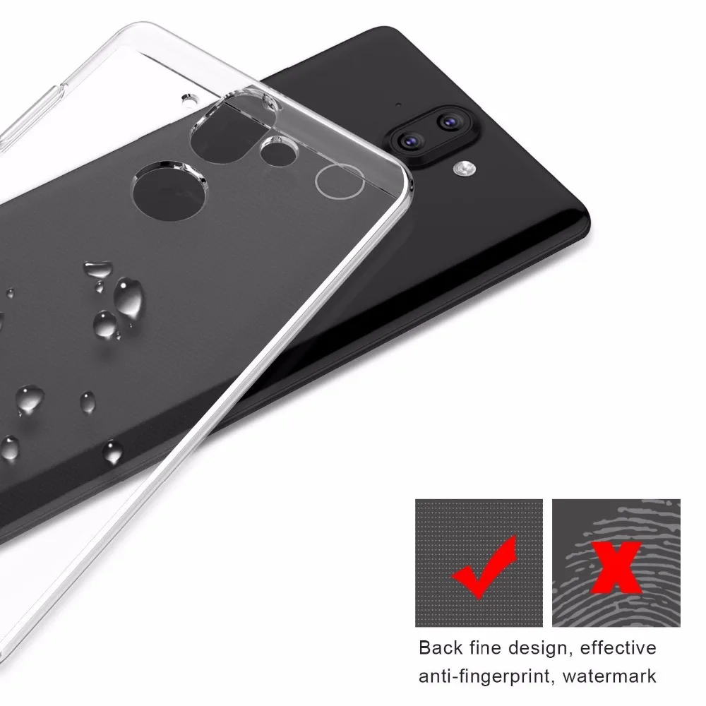 Чехол для Nokia 8 Sirocco 5 дюйма мягкий прозрачный чехол из ТПУ телефона Nokia8 TA-1005