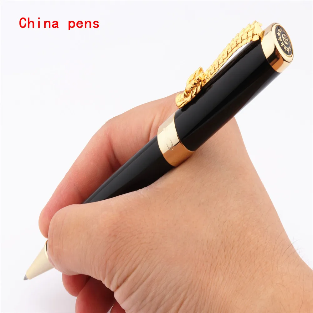 JINHAO 1200 китайский дракон танцы Бизнес Офис Средний роллербол ручка