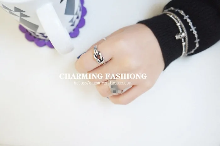 Богемные кольца с бантом из настоящего серебра подарки для женщин свадебные