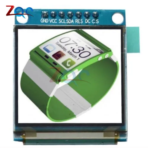 1 5 дюймов 128x128 SPI OLED ЖК дисплей полноцветный Oled модуль Драйвер IC SSD135 для Arduino|Детали