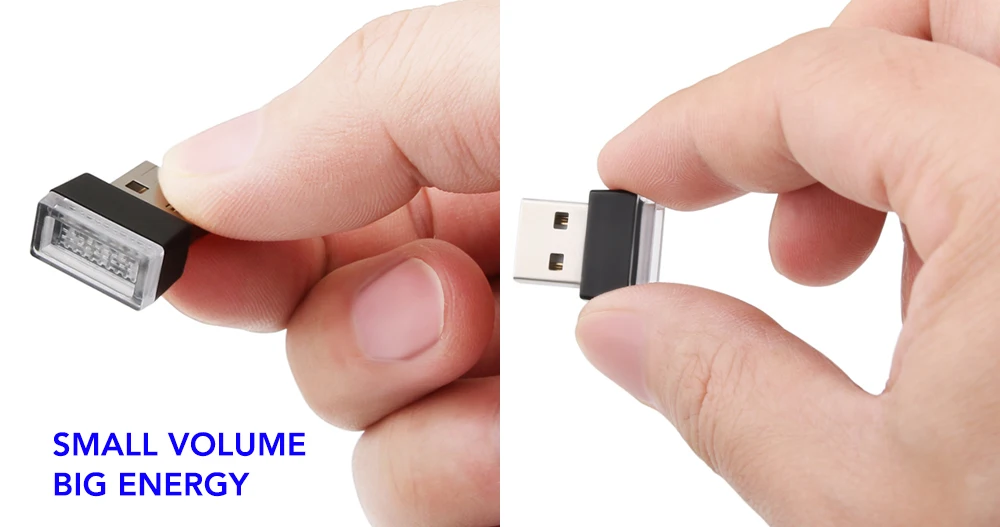 Автомобильный USB светодиодный декоративный светильник для renault duster kia Rio lada vesta opel mokka chevrolet aveo vw golf 4 7 volvo