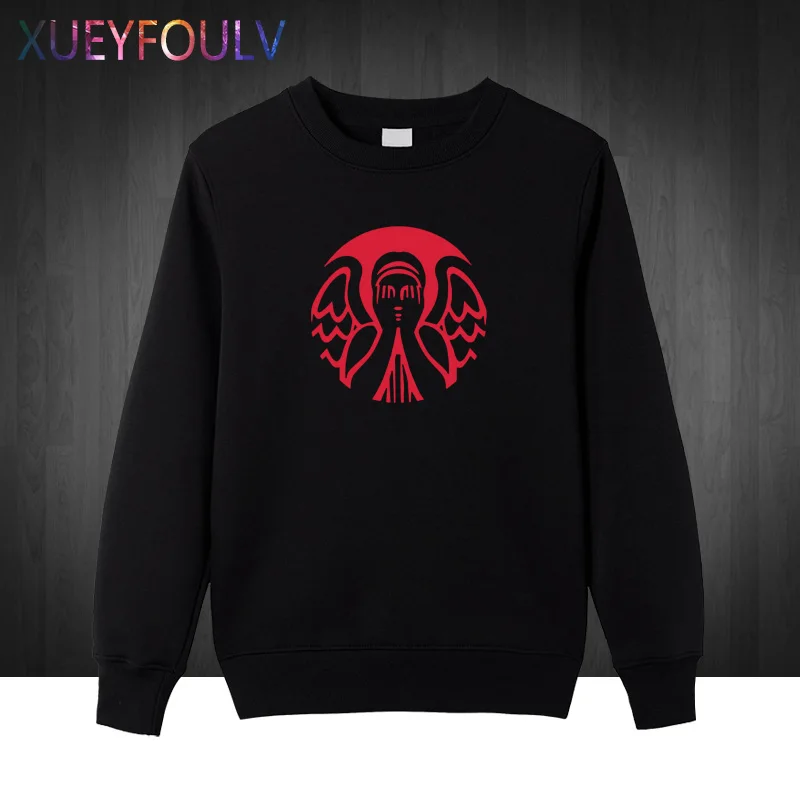 Доктор Кто не мигают печатных Для мужчин s кофты Мода 2018 толстовки с круглым