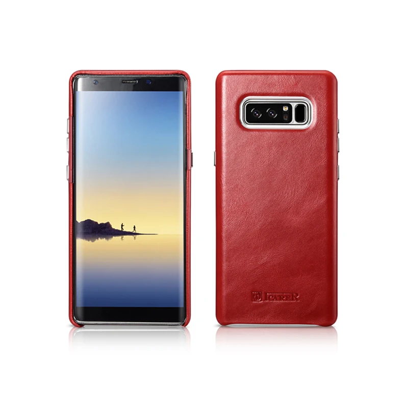 6 3 ''Note8 Роскошный деловой чехол из натуральной кожи для мобильного телефона
