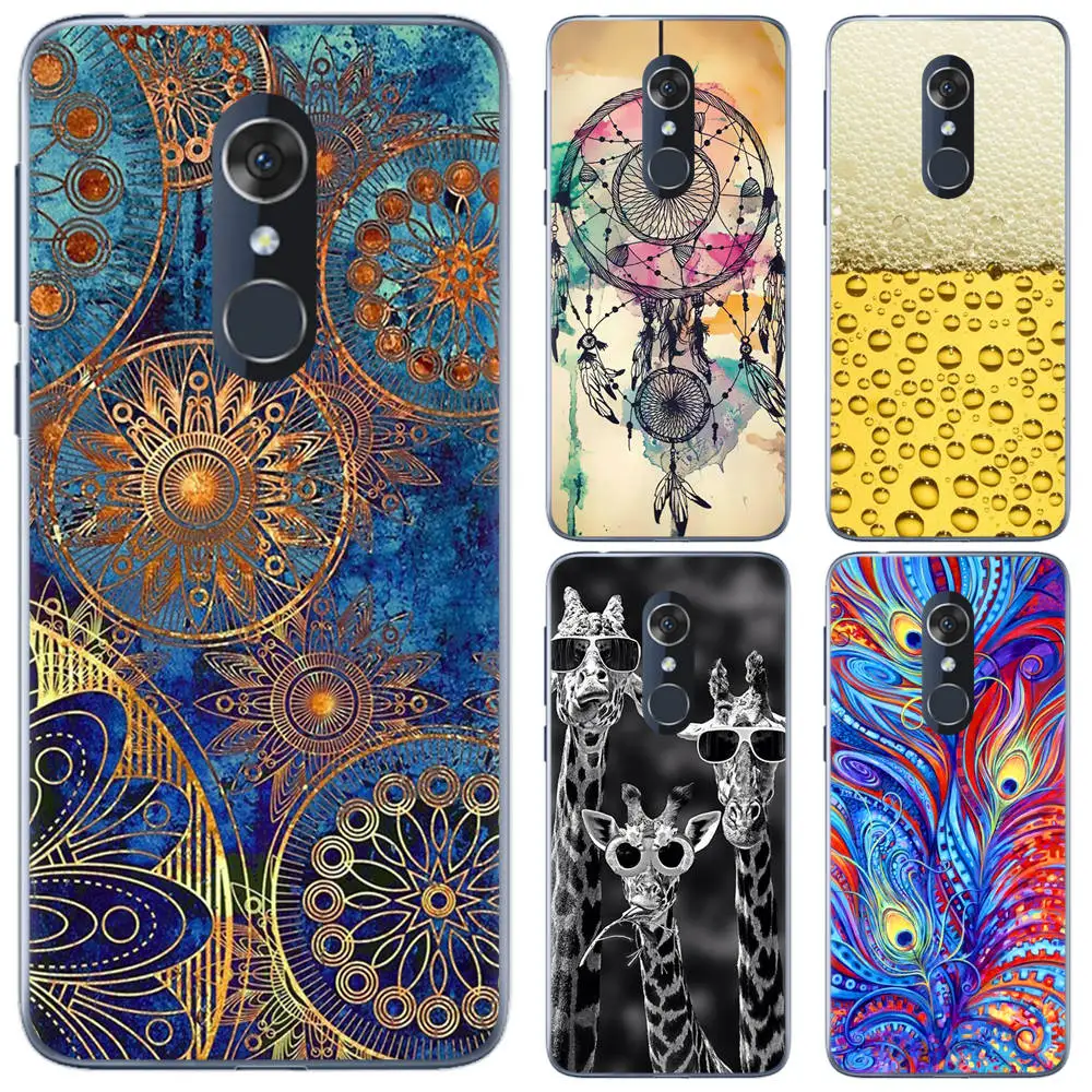 Phone Case For Alcatel 1C / 1X 3 3C 3V 3X Cute Cartoon High Quality Painted TPU Soft Silicone Cover |