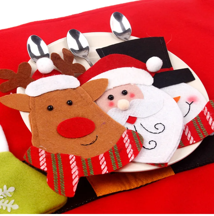 Настольная дорожка Рождественское украшение для дома Navidad Рождественский Декор Noel новогодний Новогодний Декор Рождественский кухонный набор