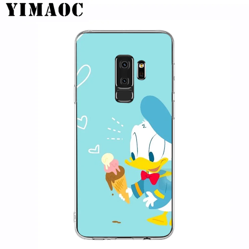 YIMAOC Donald Duck Soft Silicone Case for Samsung Galaxy A5 A6 Plus A7 A8 A9 2018 J3 J5 J6 J7 2016 2017 EU Version |