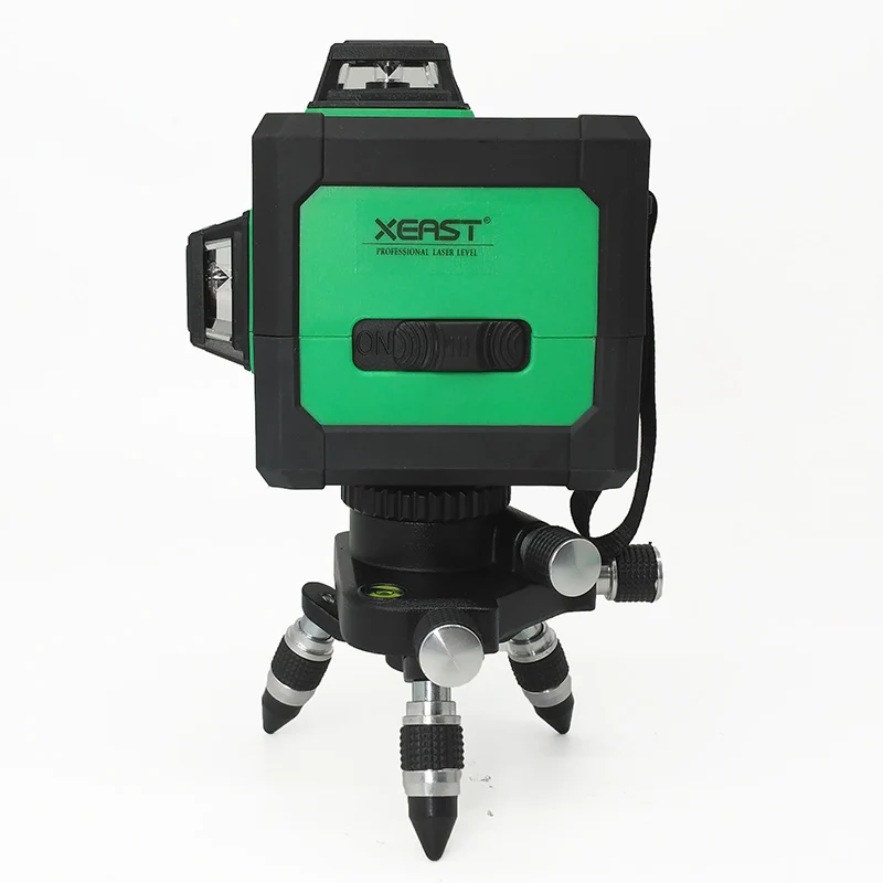 Лазерный уровень XEAST лазерный с зеленым лучом и поворотом на 360 градусов|laser level