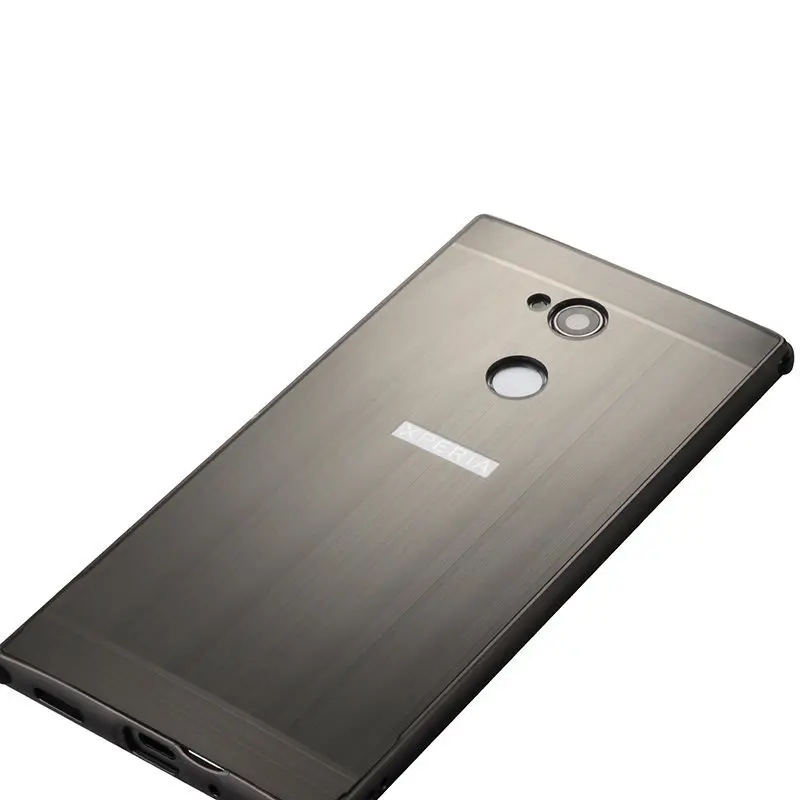 Для sony Xperia XA2/XA2 Ультра чехол Роскошный металлический каркас бампер для XA2