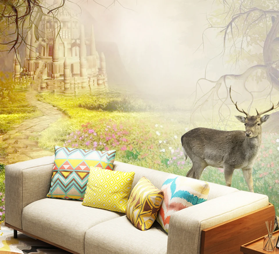 Christma Elk протектор чехол на диван Slipcover мебель чехол для дивана Чехлы для гостиной угловой диван эластичный