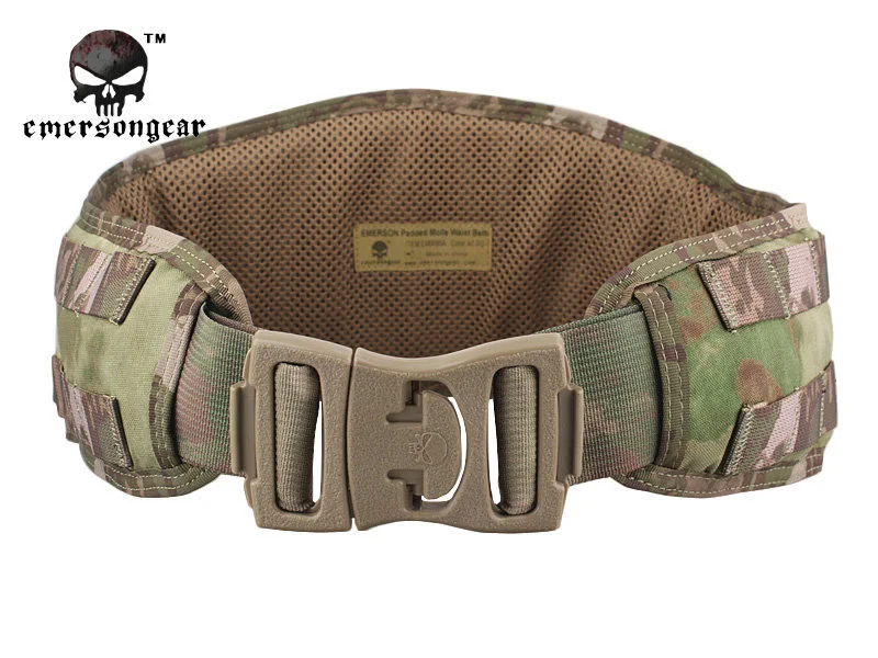 EmersonGear мягкий Молл поясной ремень для мужчин страйкбол боевой пояс тактический мультикам черный EM9086 - Цвет: ATFG