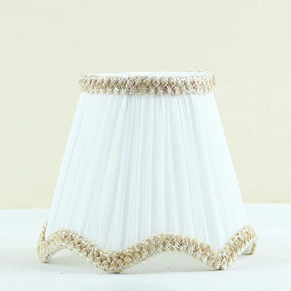 Креативные кружевные белые лампы высокого качества Современные тканевые ручной