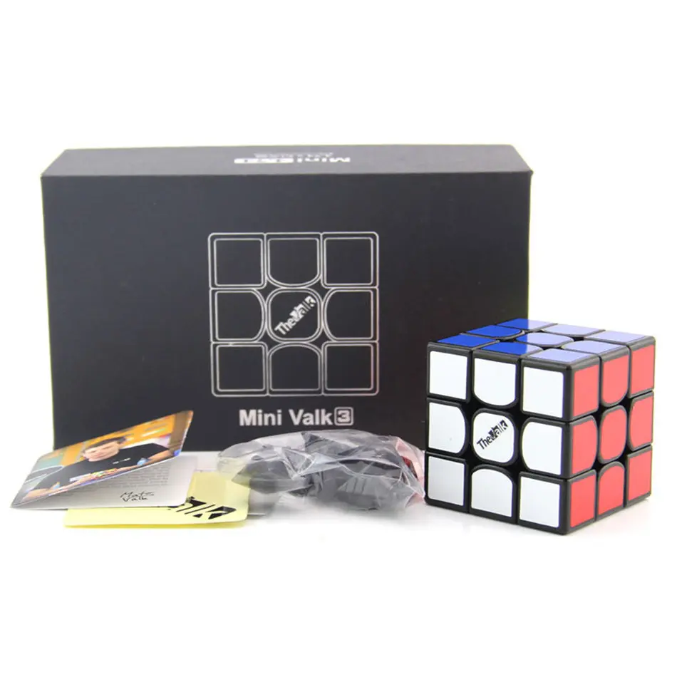 

Qiyi 3x3 Cube Valk 3 Mini 3x3x3 Magic Cube 47.4mm Size 3Layers Speed Cube Professional Puzzle Toys For Children Gift Valk3