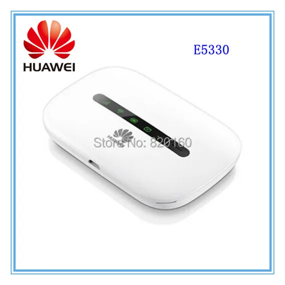 Разблокированный мобильный телефон Huawei E5330 Wi Fi белая точка доступа MiFi 3G HSPA +