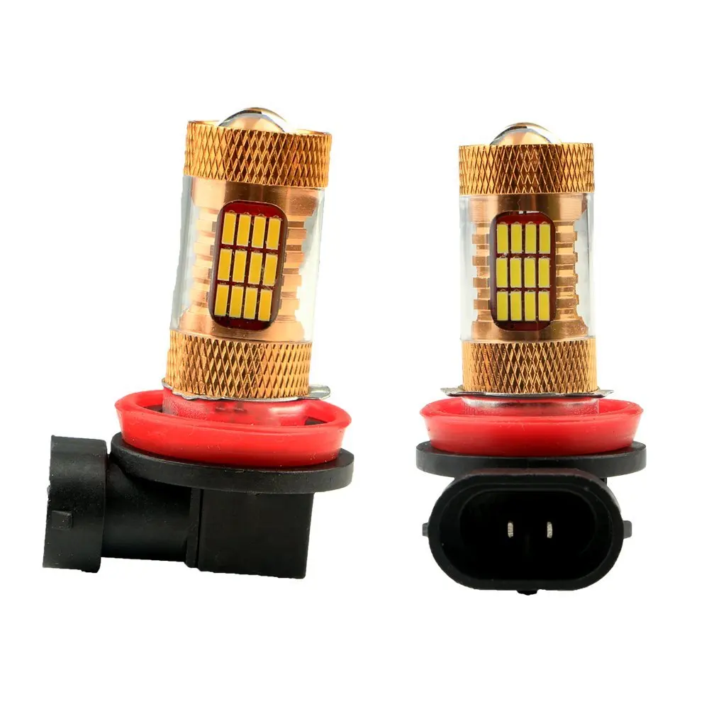 2 шт. в комплекте белая H11 4014 54SMD туман светильник светодиодный автомобиля замена