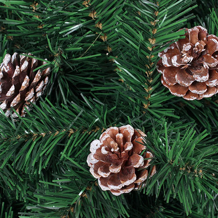 Оптовая продажа 6 шт./лот разноцветная Рождественская елка украшение Pinecone