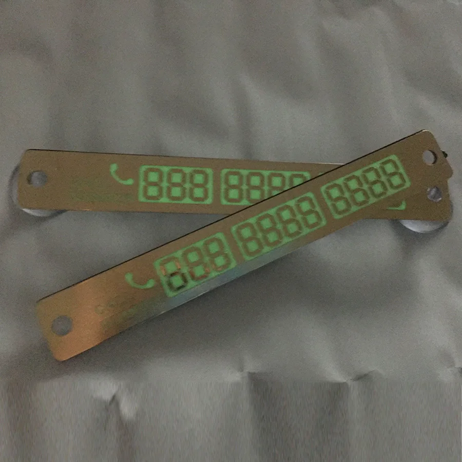 2016 Временная Автостоянка карта теле телефонная карточка уведомления ночник